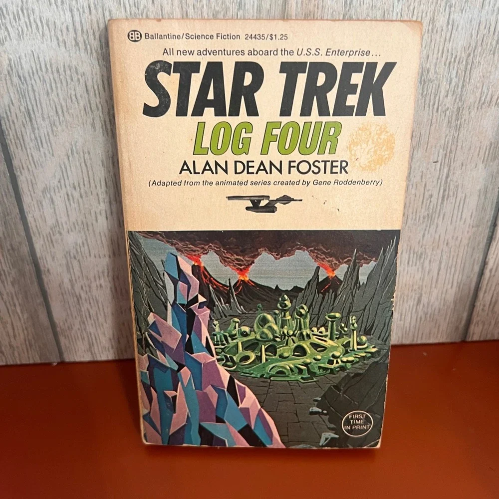 Star Trek Log Four Alan Dean Foster‎ 1st Print 1975 Ballantine Paperback Book